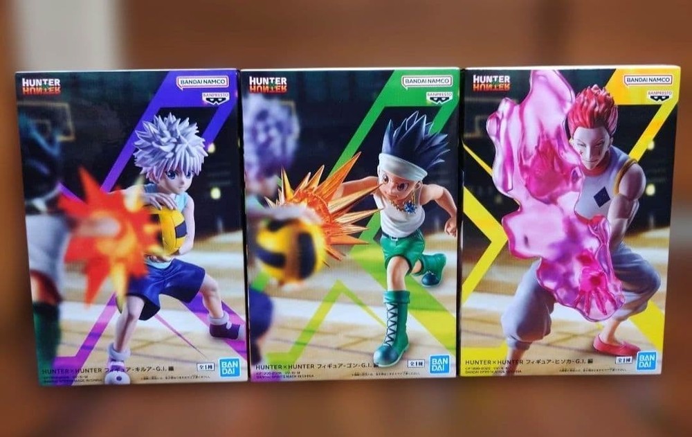 Hunter x Hunter Gon Killua Hisoka Greed Island Figure Set G.I Banpresto Japan