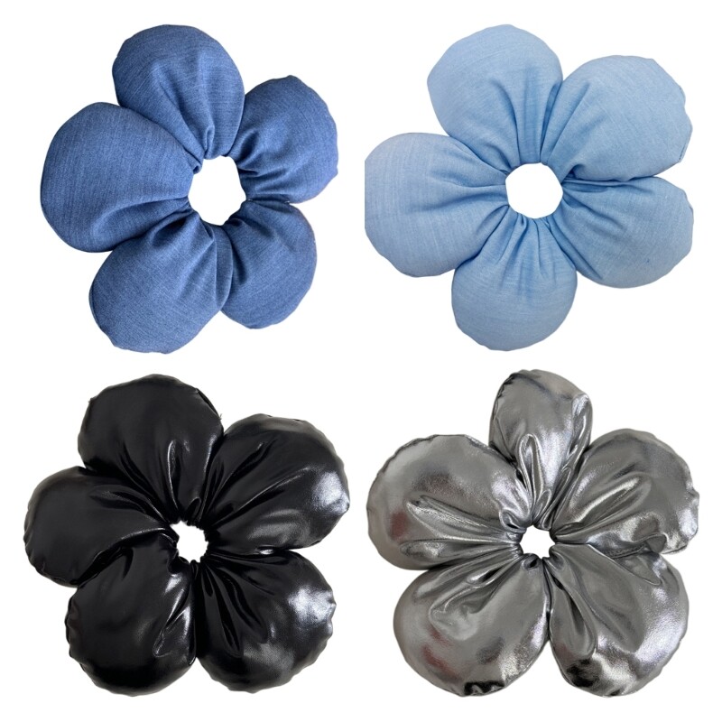 Elastic Flower-Shaped Hair Rope for Girls Makeup and Skincare Routine