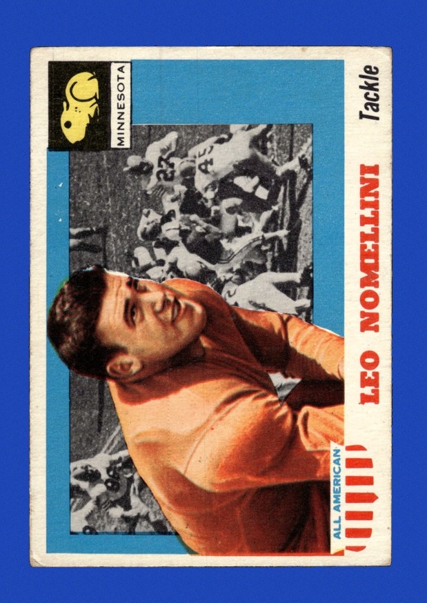 1955 Topps All-American Set-Break # 29 Leo Nomellini VG-VGEX *GMCARDS*Consign with Greg Morris Cards