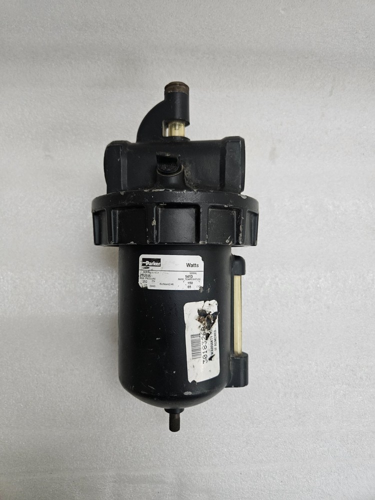 PARKER FILTER/REGULATOR/LUBRICATOR GUAGE 21U846 250 PSI 17 BAR