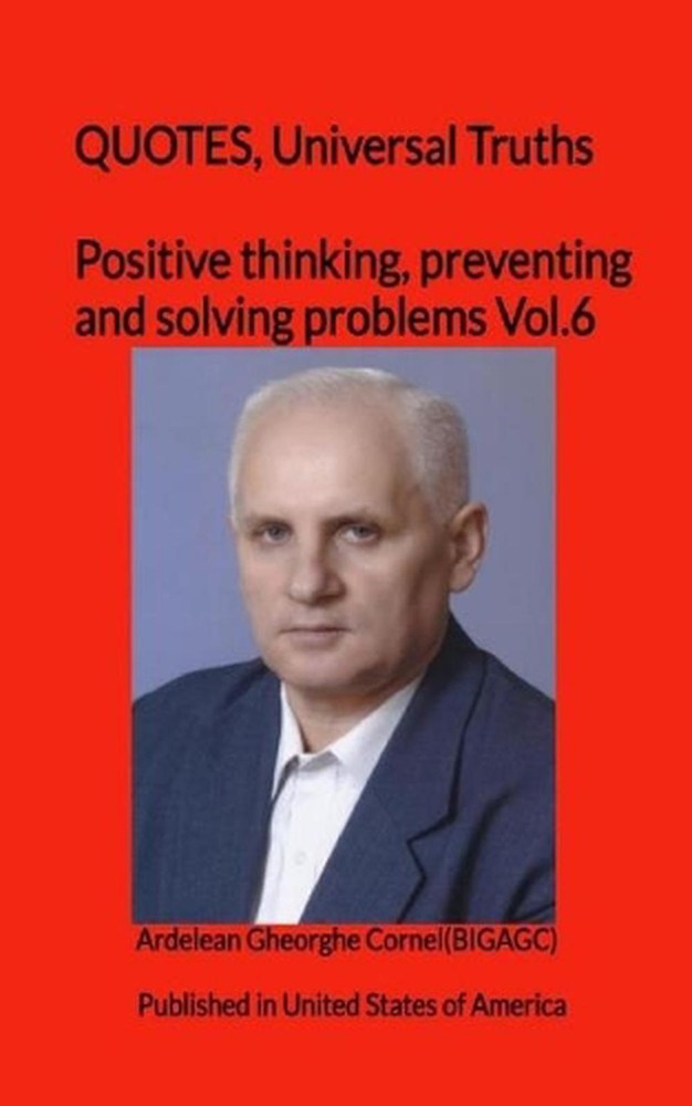 Positive thinking, preventing and solving problems: AGC, Success, Efficient, Pro
