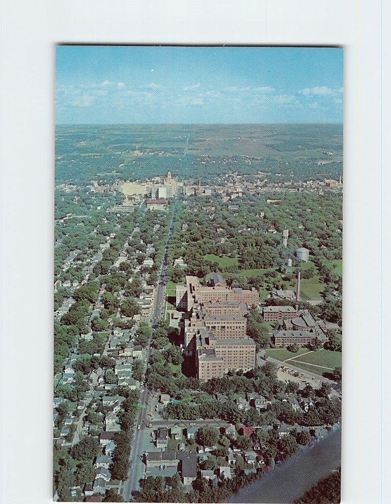 Postcard Aerial View St. Mary's Hospital Rochester Minnesota USA