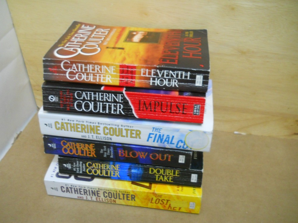 Lot of 6 by Catherine Coulter VG/Fine Paperbacks ~ Fast Shipping