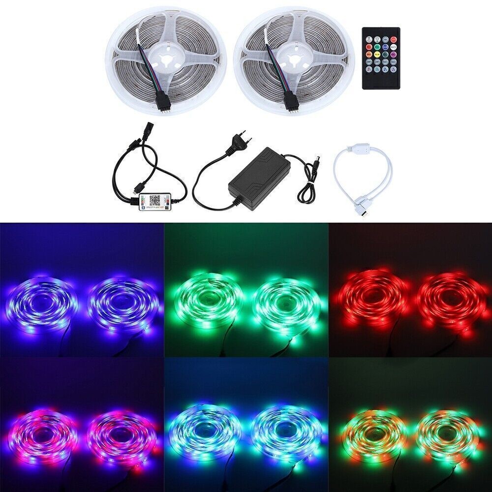 Waterproof Intelligent 10m 540LED Chips Strip Lights for Home Bar KTV Decoration