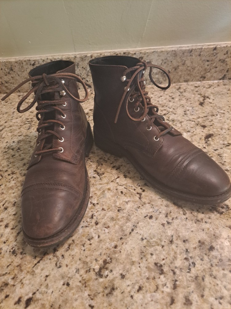 Thursday Boot Captain in Arizona Adobe - Size 9 Men's Rugged Leather Boots