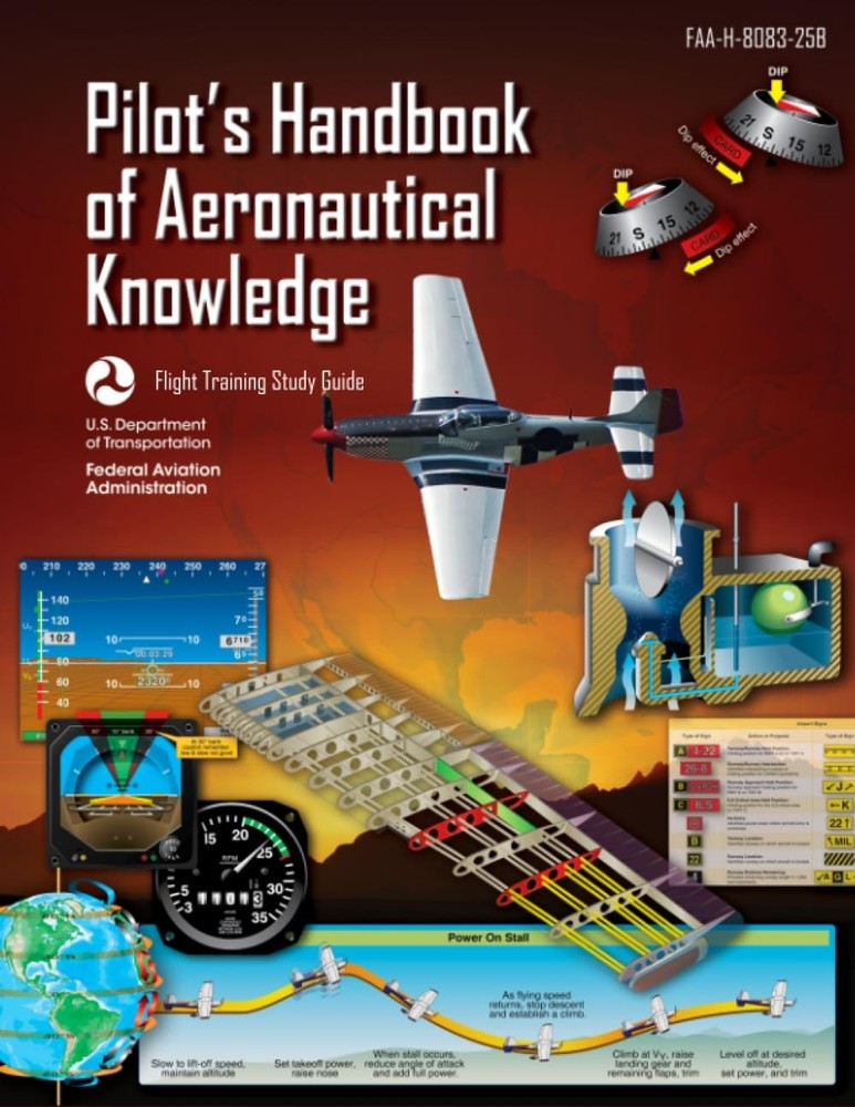 Pilot’s Handbook of Aeronautical Knowledge FAA-H-8083-25B (Color Print): Flight
