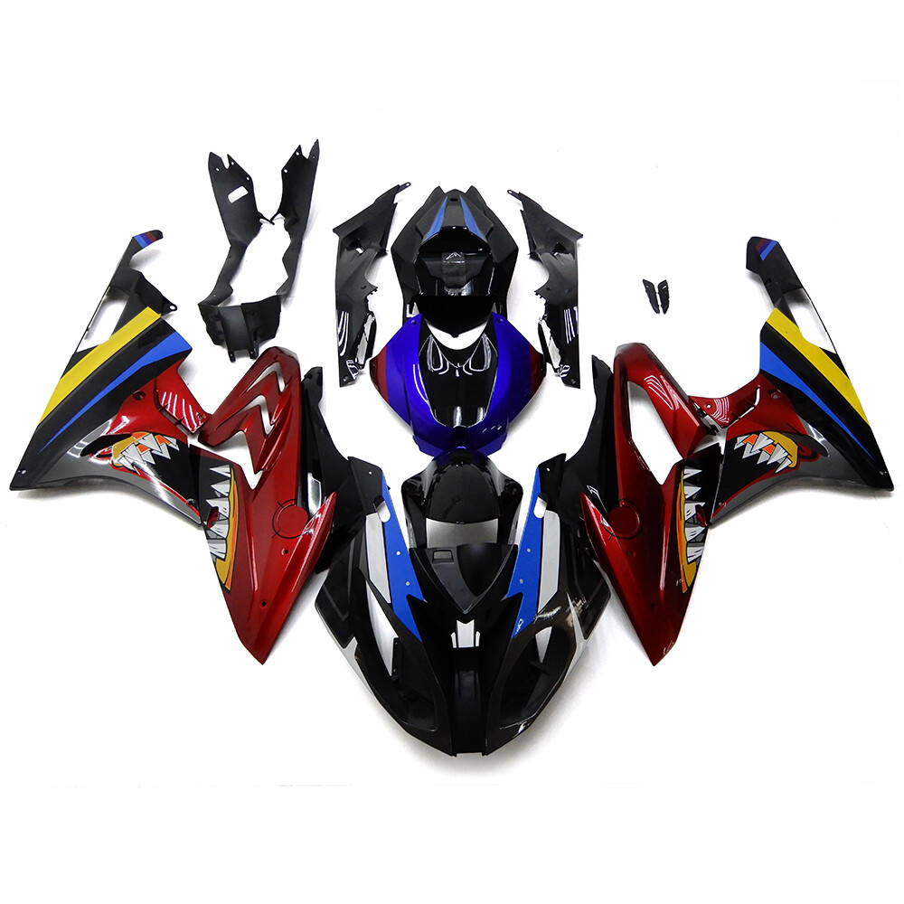 Red Blue Fairing Kit for 2015 2016 BMW S1000RR ABS Plastic Injection Bodywork