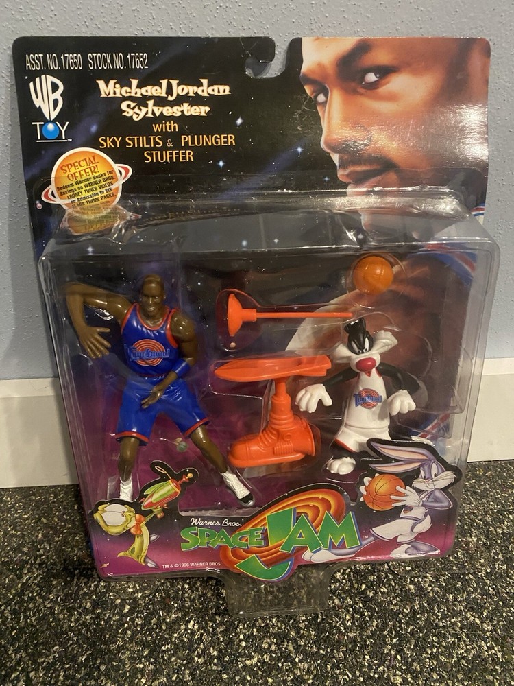 1996 Space Jam 4-Figure Lot Sealed in Original Packaging