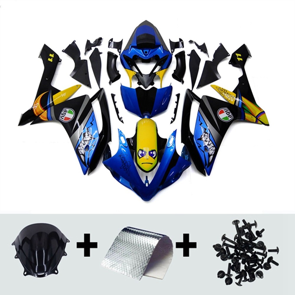 Shark Attack ABS Fairing For Yamaha YZF1000 R1 2007 2008 YZF R1 07 08 Fairings