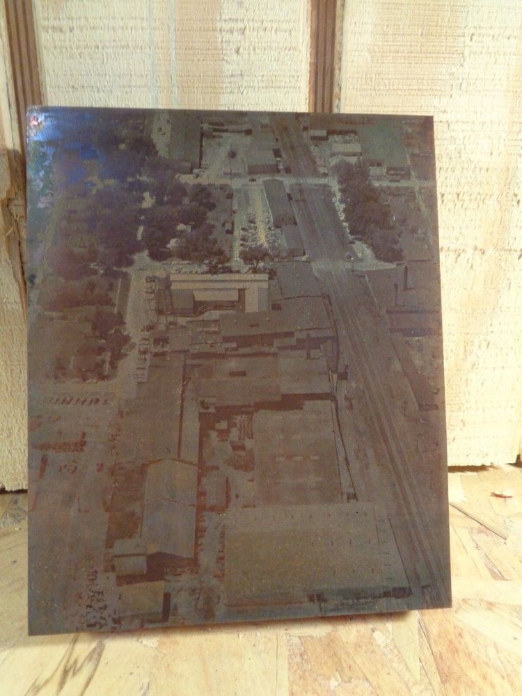 Philco-Ford Plant at Fairfield - Historic Iowa Printing Press Block