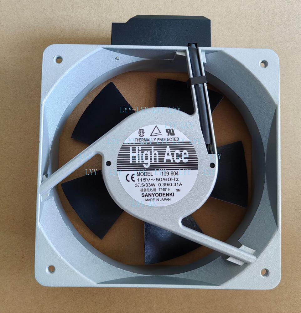 1PC Sanyo 109-604 Cooling Fan 115V 0.39/0.31A New