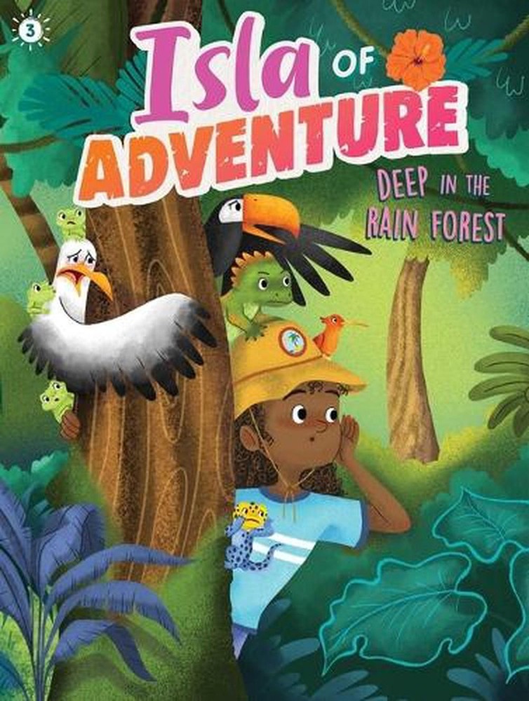 Deep in the Rain Forest by Dela Costa (English) Hardcover Book