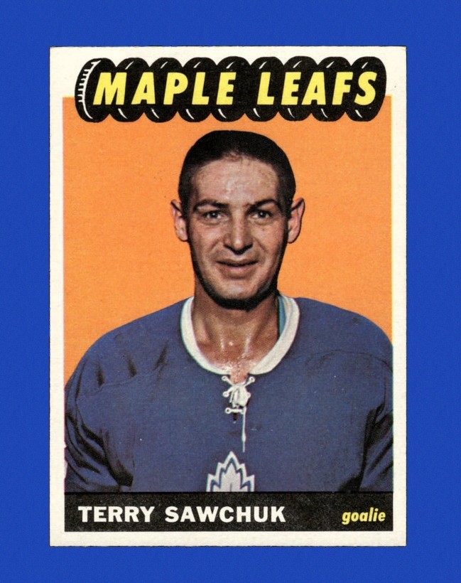 1965-66 Topps Set-Break # 12 Terry Sawchuk NM-MT OR BETTER *GMCARDS*Consign with Greg Morris Cards
