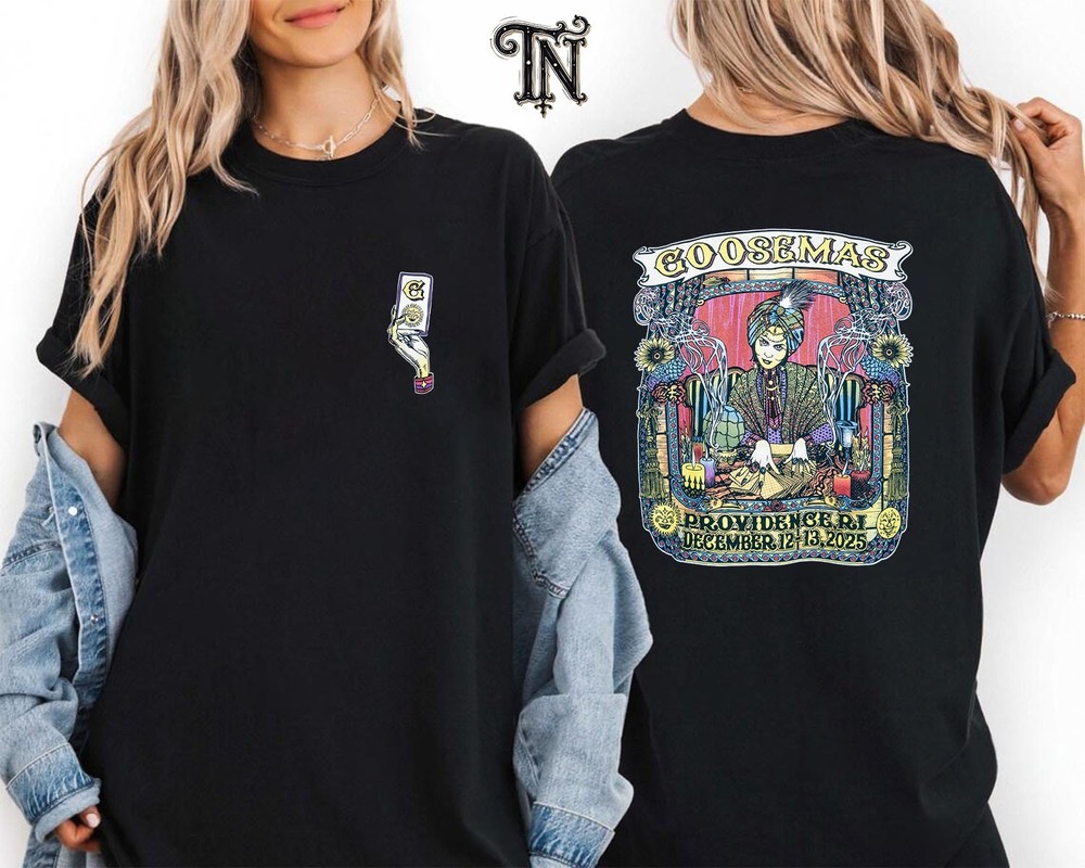 Goosemas Dec 12 13 2025 Providence ri Christmas Double Sided T-Shirt
