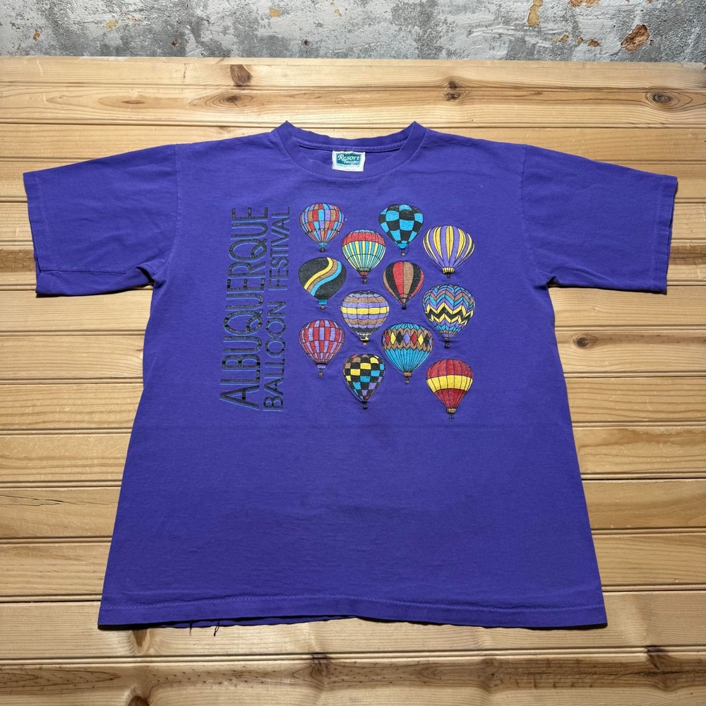 Vintage 90s Albuquerque Balloon Festival Single Stitch Souvenir T-Shirt - Large