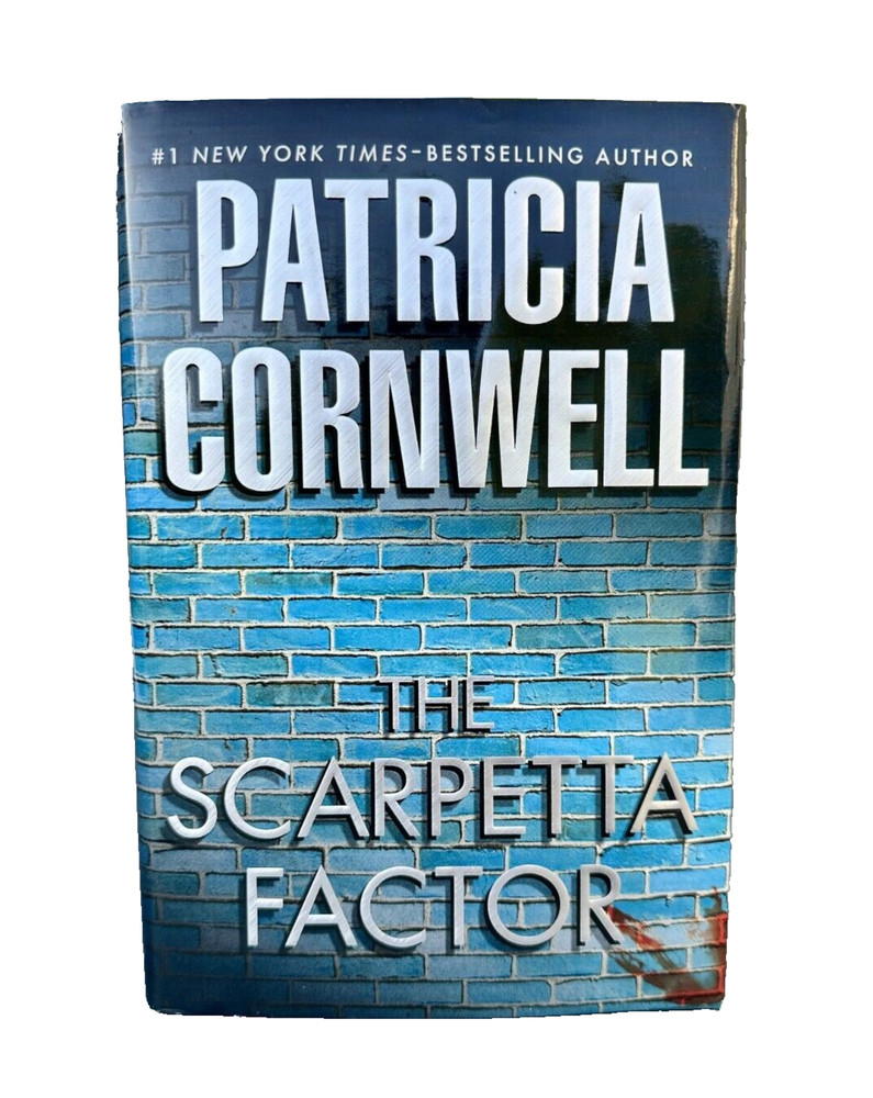 Scarpetta Factor Novel Patricia Cornwell Hardcover 2009 Crime Suspense Like New