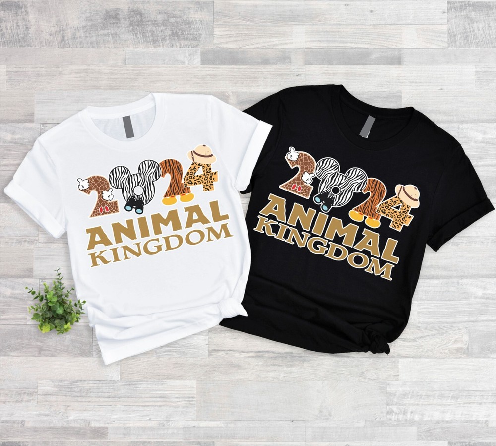 Disney Animal Kingdom 2024 Family Vacation Castle T-Shirt