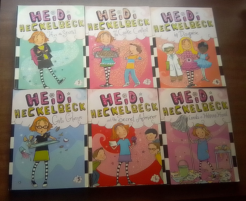 HEIDI HECKELBECK LOT 6 Paperback BOOK Volumes 1, 3, 4, 5, 6, 26 Wanda Coven