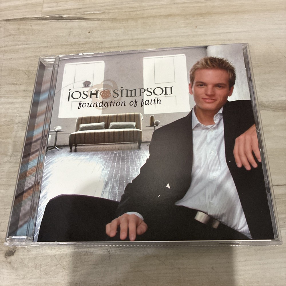 Josh Simpson - Foundations of Faith CD Gospel Christian Near Mint Like New