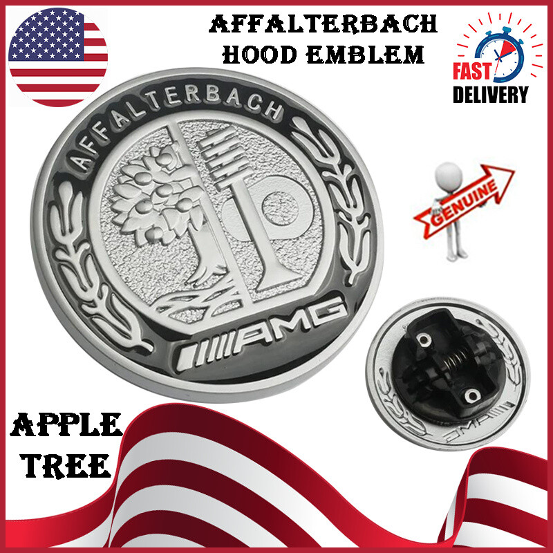 2010-2016 MERCEDES W212 AFFALTERBACH BONET HOOD EMBLEM HOLDER E550 E350 E63 E300