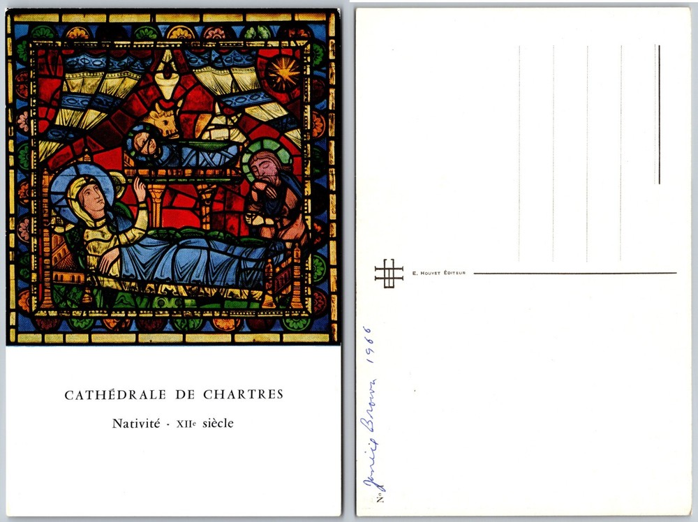 Continental Cathedrale De Chartres France Postcard