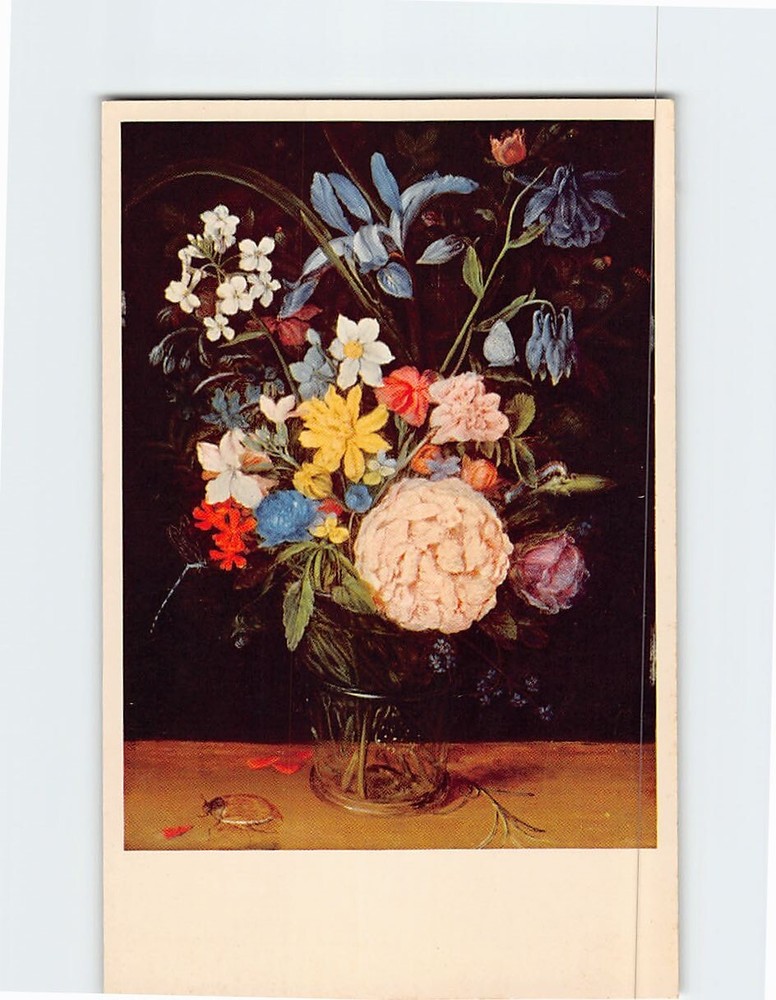 Postcard Flemish Flower Still Life by Jan Brueghel The Elder