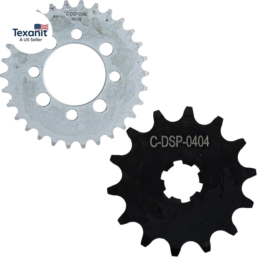 420 Pitch Front 14T Rear 30T Drive Sprocket Kit for Kawasaki Z125 Pro