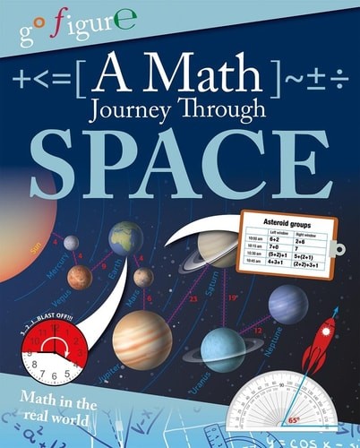 A Math Journey Through Space (Go Figure!) by Rooney, Anne, Good Book