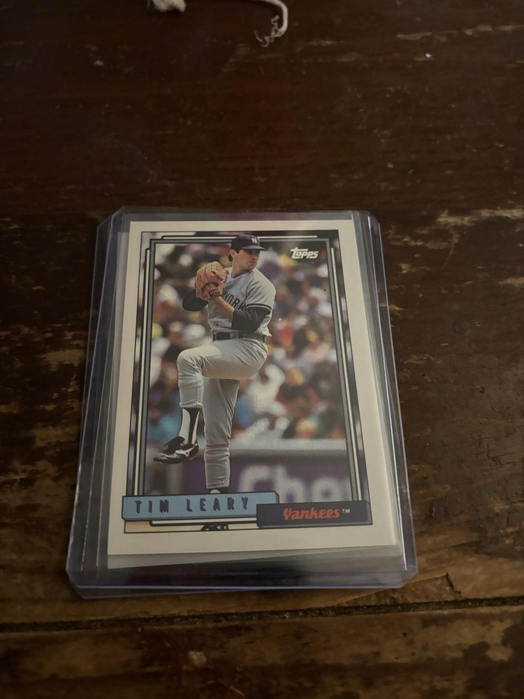 1992 Topps - Tim Leary #778