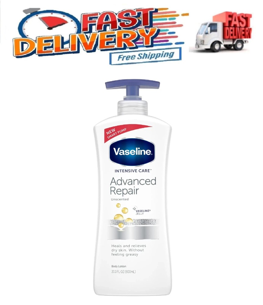 Vaseline Intensive Care  Advanced Repair Unscented Body Lotion, 20.3 oz