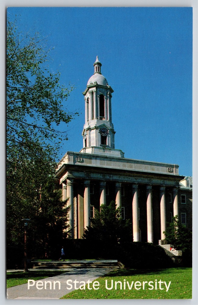 Pennsylvania~Old Main Admin Bldg @ State University~Federal Revival~Vintage PC