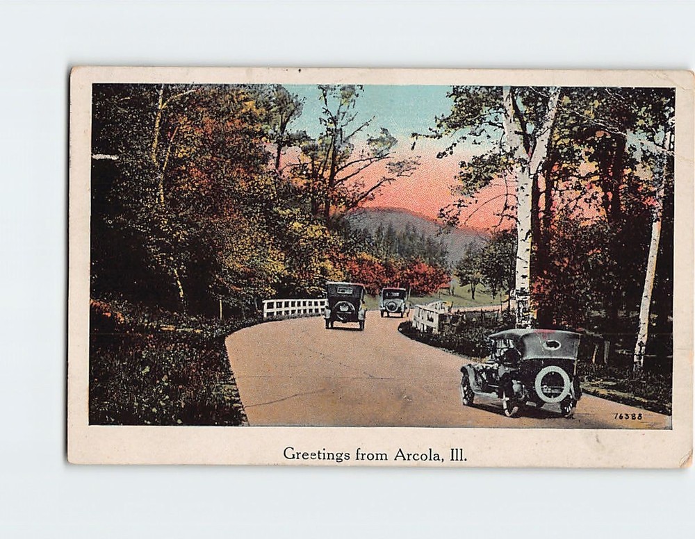 Postcard Greetings from Arcola Illinois