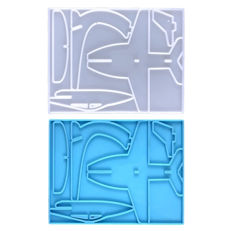 DIY Nonstick Airplane Model Resin Casting Mold for Ornaments