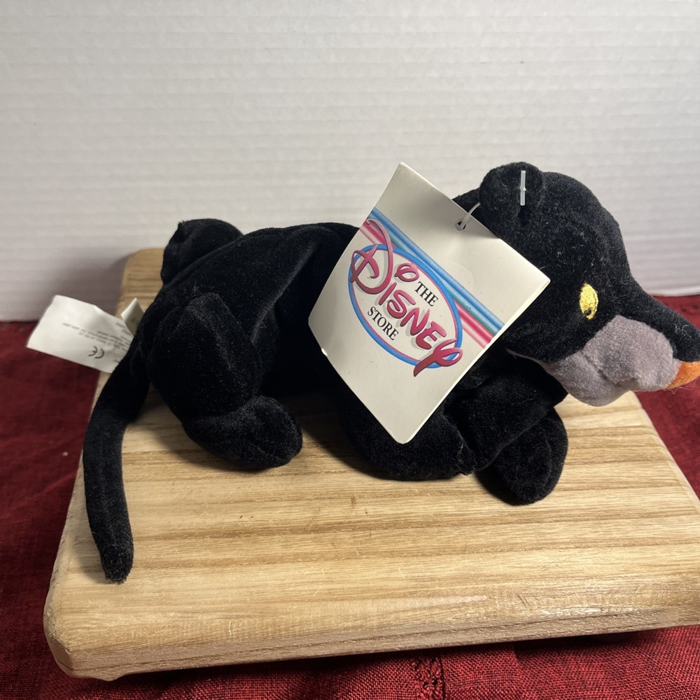 BAGHEERA Bean Bag Plush Disney The Jungle Book Black Panther 8