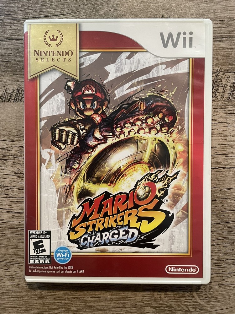 Mario Strikers Charged [Nintendo Selects] CIB (Nintendo Wii, 2007)