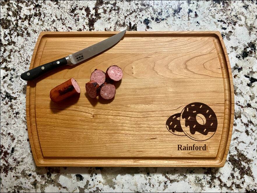 Donuts Cutting Board | Doughnut Charcuterie Board | Custom Serving Tray |