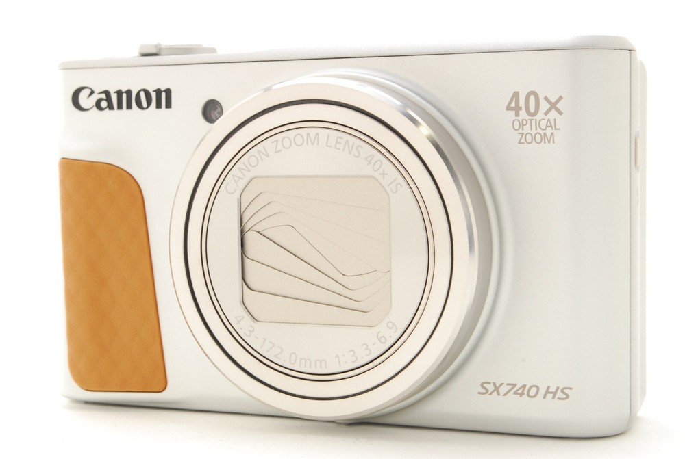 [Unused] Canon PowerShot SX740 HS Silver 20.3MP 40x Optical Zoom Digital Camera