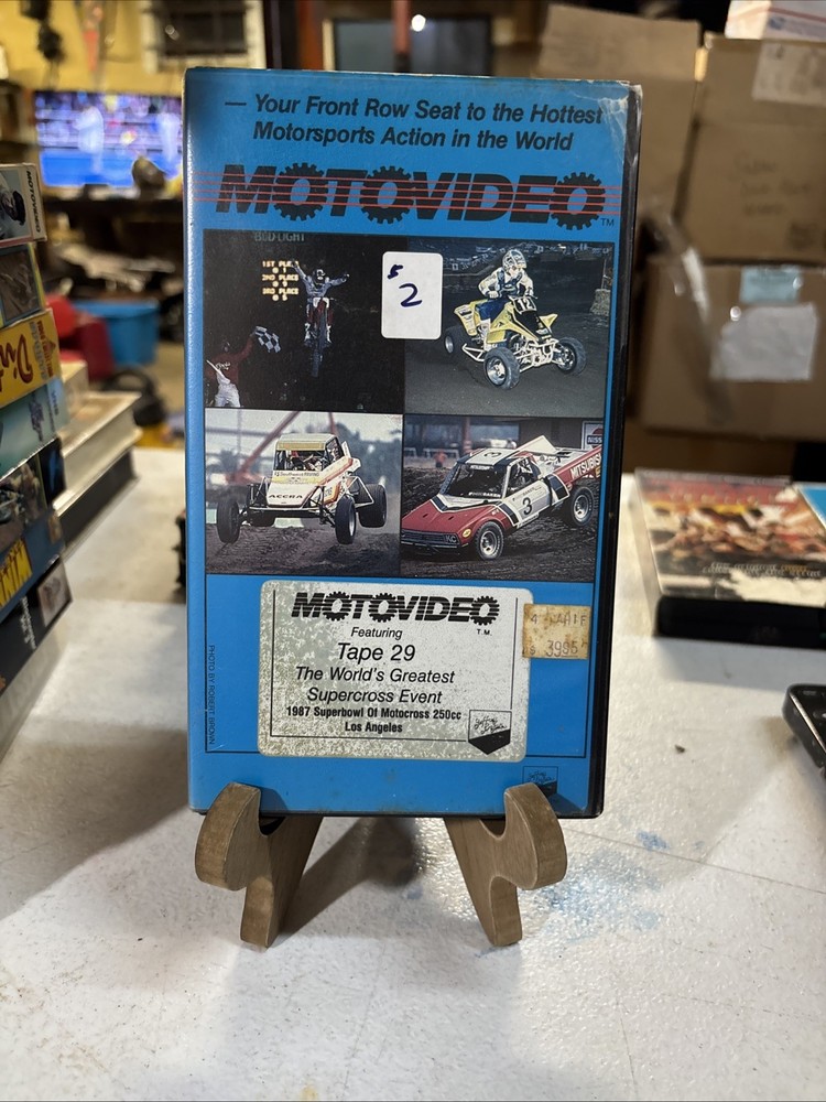 1986 Motocross L.A. MOTOVIDEO VHS Tape Video 29 RARE