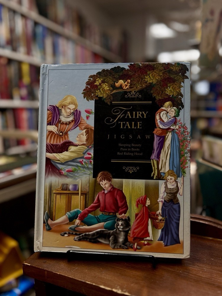 Fairy Tale Jigsaw Puzzle Hardcover Book - 6 Puzzles