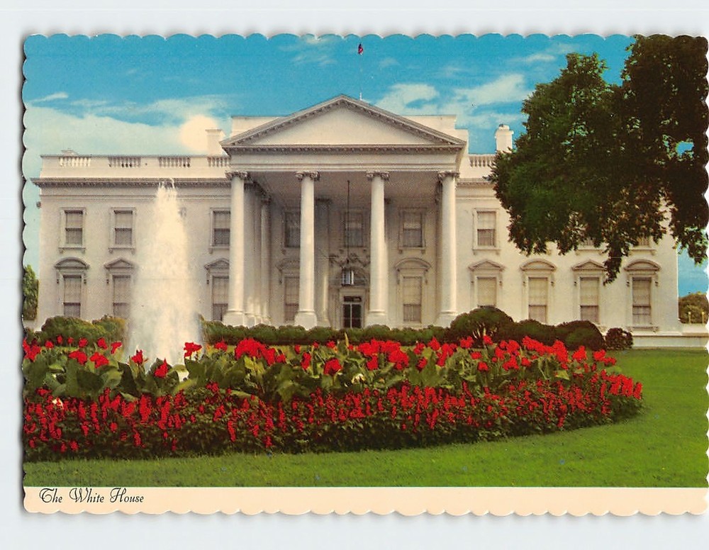 Postcard White House Washington DC USA