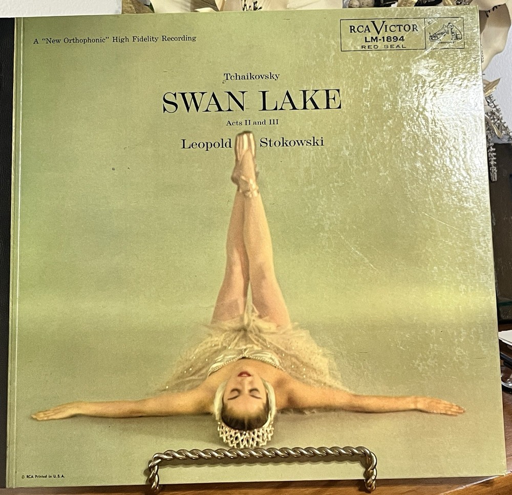 Vinyl Record Lp B Tchaikovsky Swan Lake Acts Ii And Iii Rca Red Seal Lm-1894