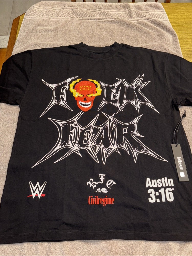 Civil Regime Stone Cold Collab Medium New With Tags