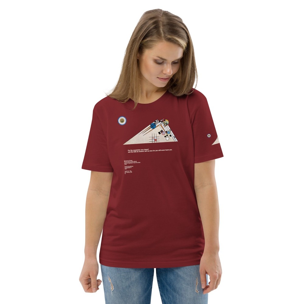 Women's Organic Cotton T-Shirt – Valentine's Day – Constant Love – MESSIER 44.