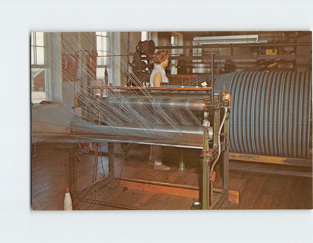 Postcard Woolen Mill Amana Iowa USA