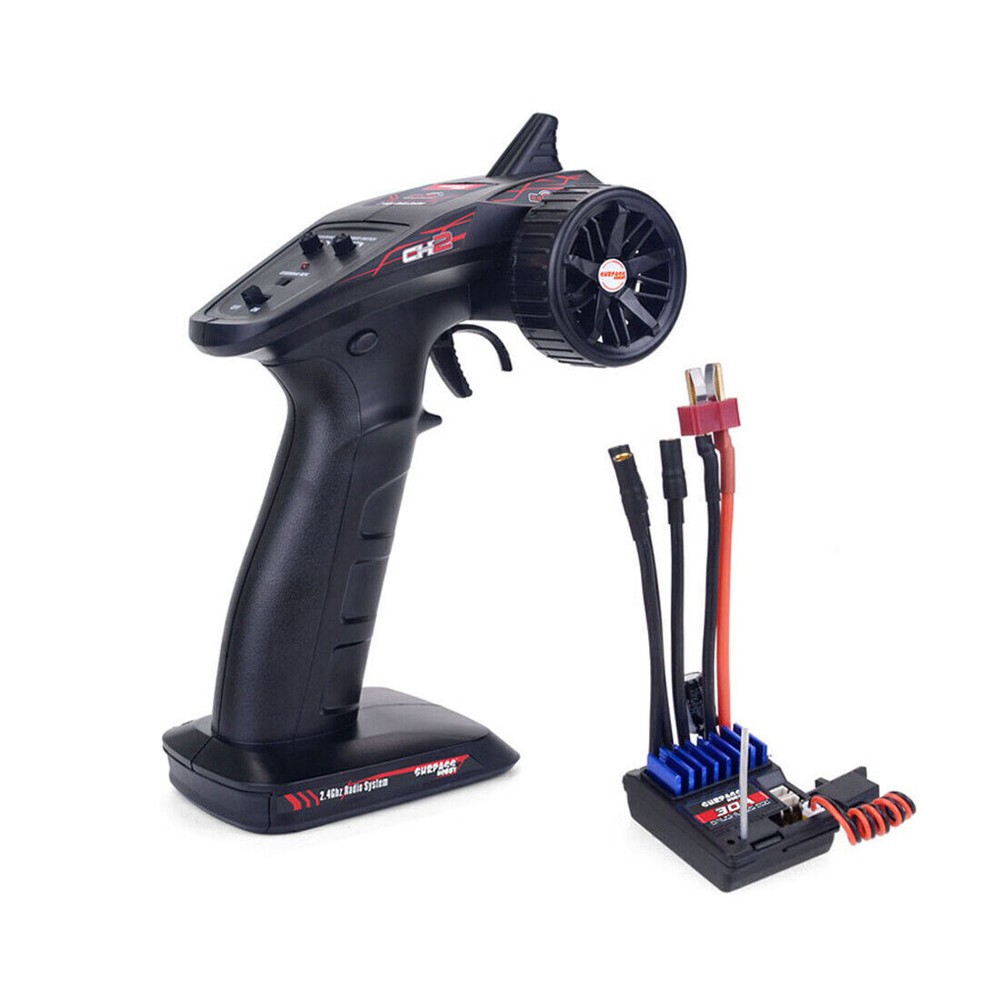 SURPASS HOBBY RC 2.4G CH2 Transmitter/Receiver +30A 2 in 1 Esc Comb Set New