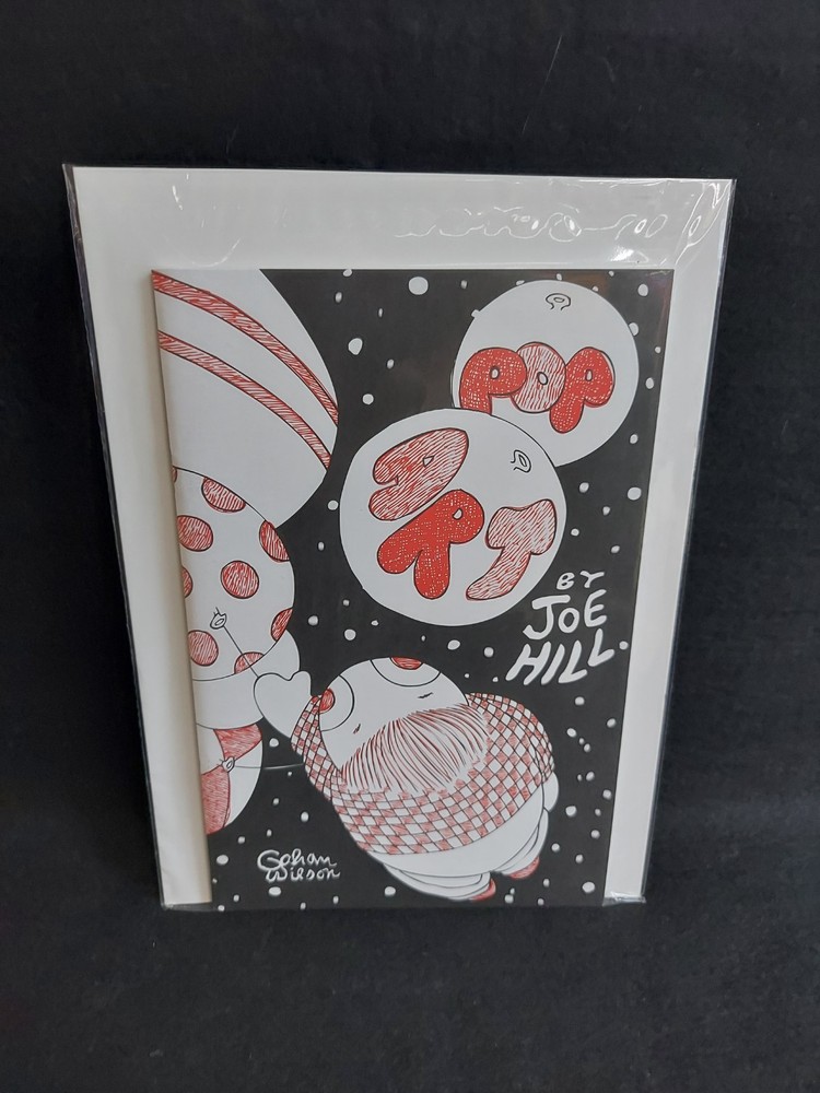 Joe Hill ~ Pop Art ~ Subterranean Press SIGNED/NUMBERED/DOODLED !