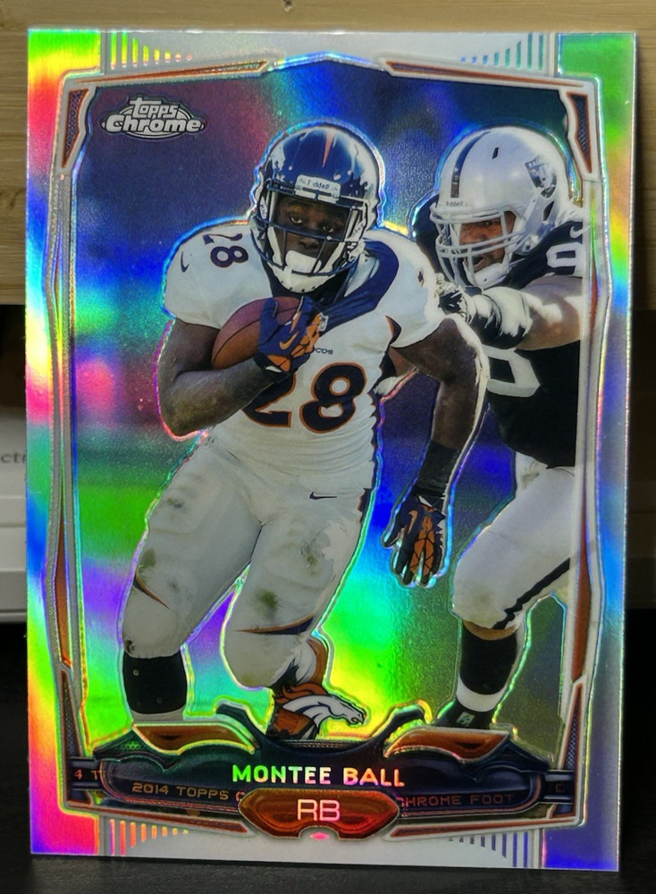 Montee Ball 2014 Topps Chrome Refractor #66