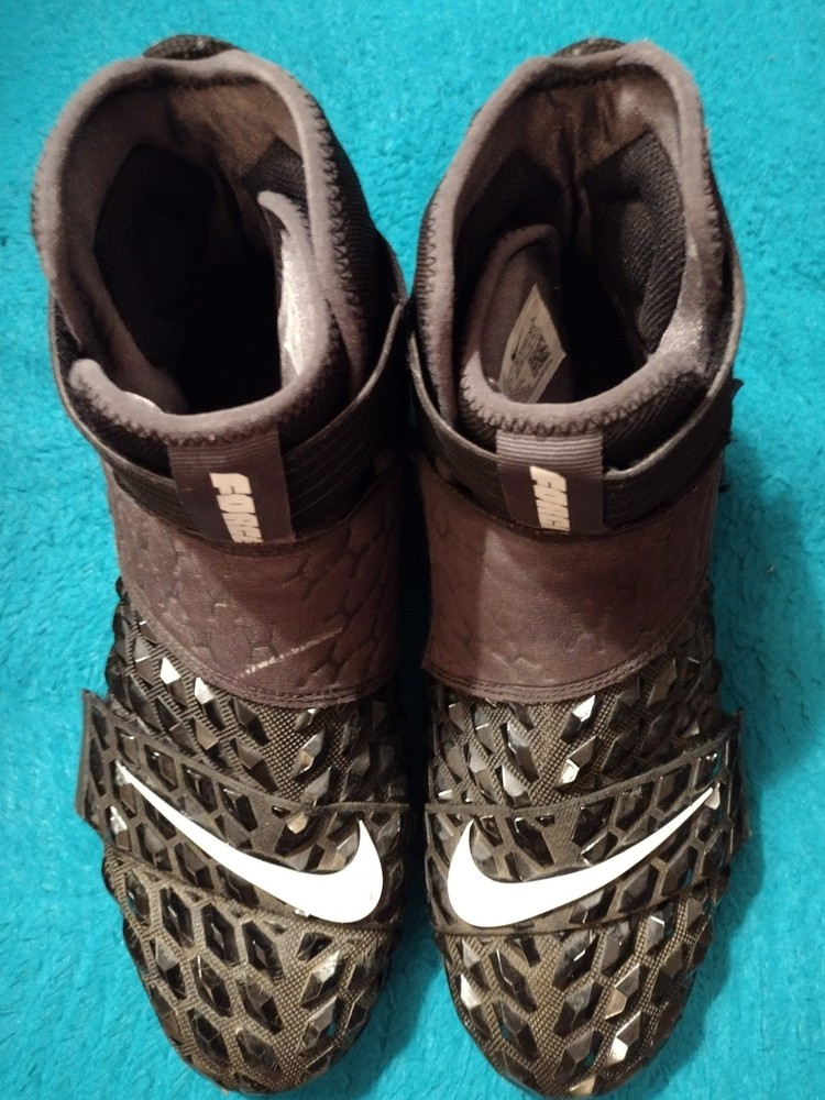 Nike Force Savage Elite 2 Linemen Black Football Cleats Size 13 AH3999-001