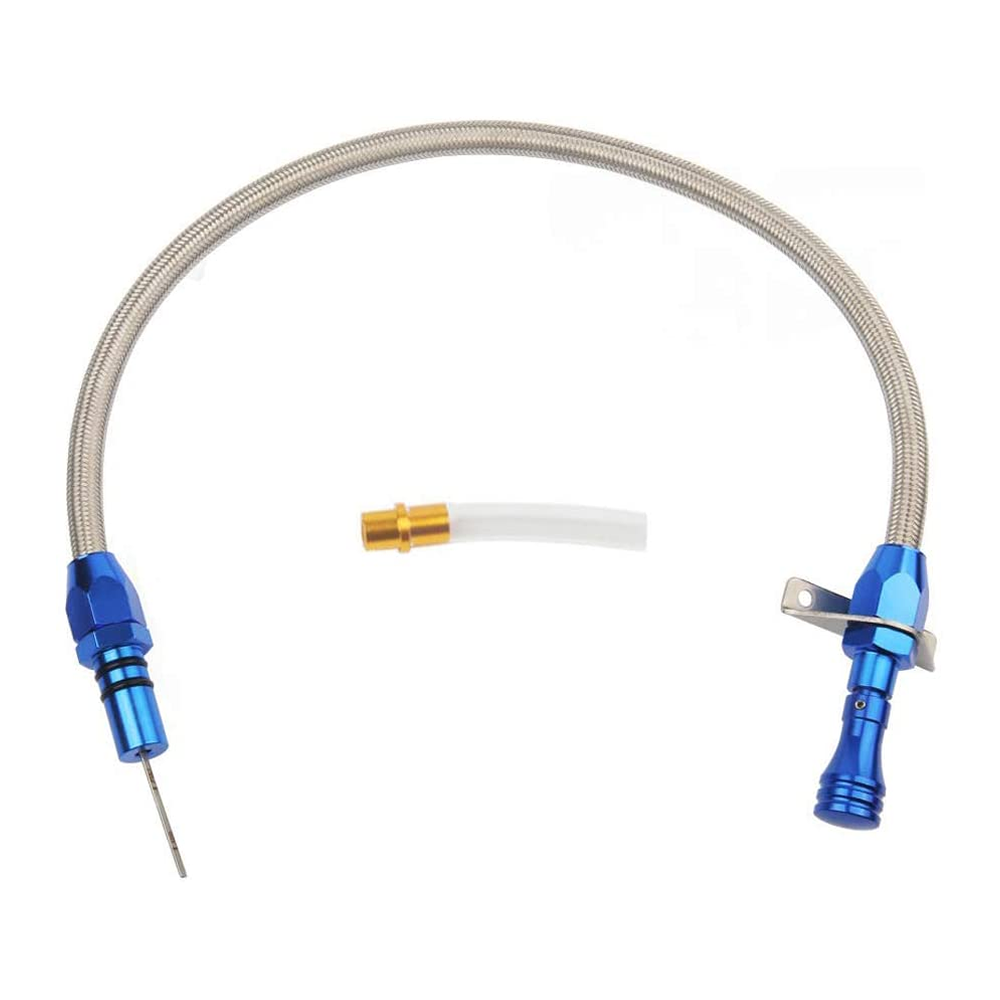 FOR TURBO 350 400 FLEXIBLE TRANSMISSION DIPSTICK STAINLESS TH350 TH400 SBC BBC