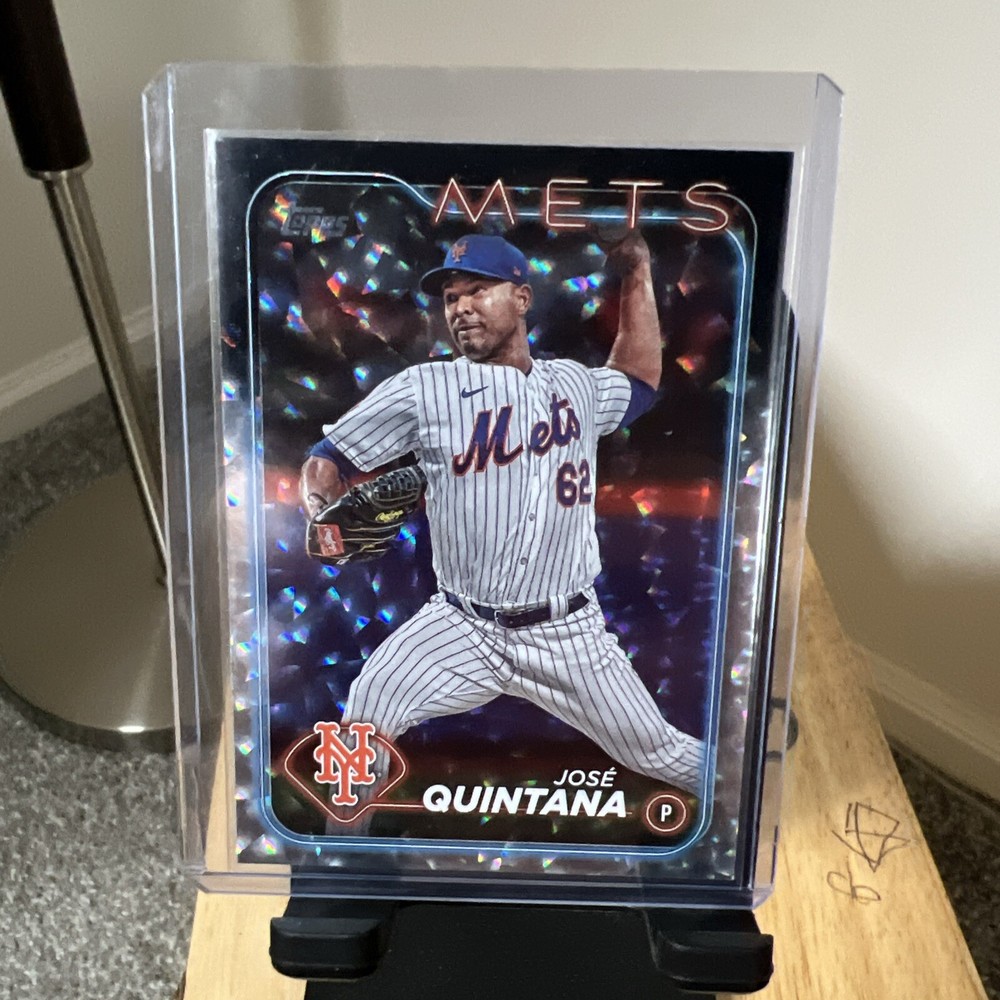 2024 Topps Series 1 Rainbow Foil Jose Quintana #98 Baseball Card